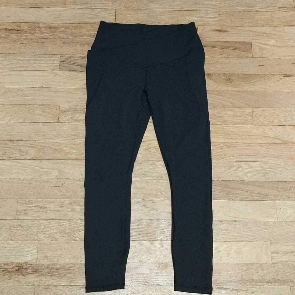Fabletics Oasis Pureluxe Hw Crossover 7/8 Black L… - image 6